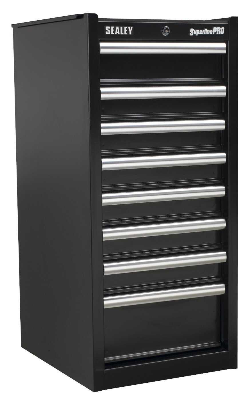 Sealey AP33589B Hang-On Chest 8 Drawer with Ball Bearing Runners - Black
