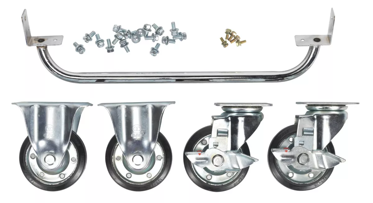 Sealey API565KIT Industrial Handle & Wheel Kit for 565mm Cabinets