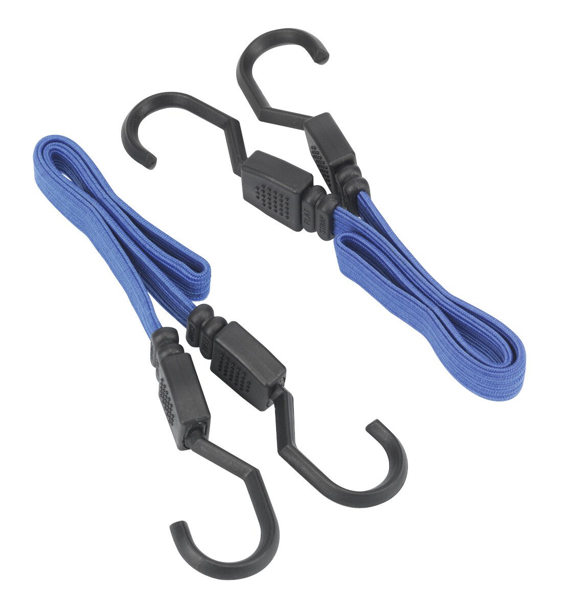 Sealey BCS15 460mm Flat Bungee Cord Set 2pc