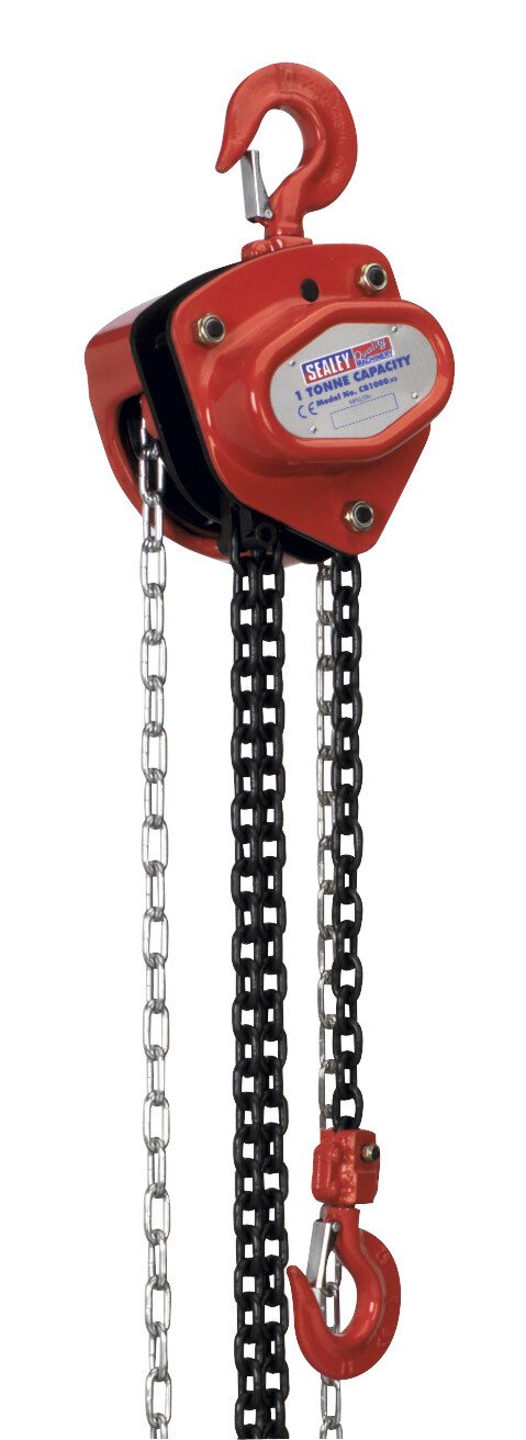 Sealey CB1000 Chain Block 1ton 2.5mtr