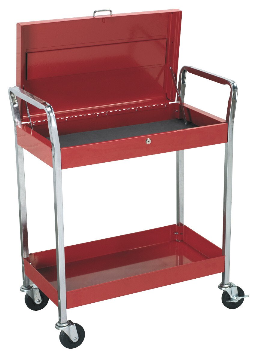 Sealey CX104 Trolley 2-Level Extra Heavy-Duty with Lockable Top