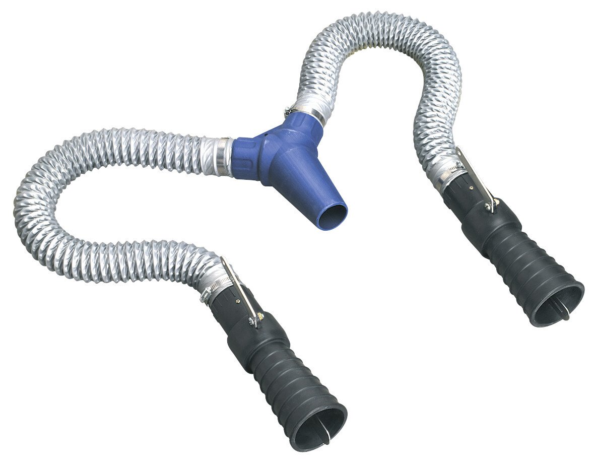Sealey EFS07DE Exhaust Hose Adaptor for Twin Pipes