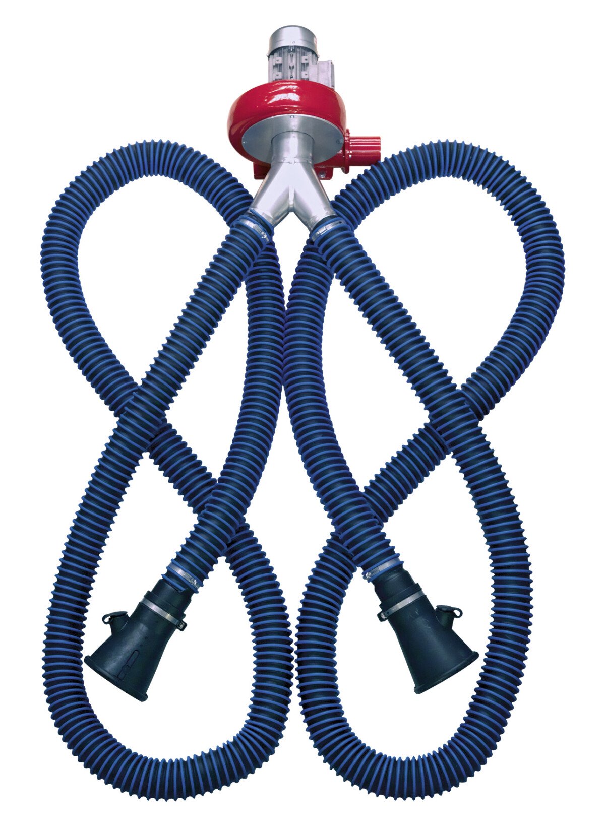 Sealey EFS102 Exhaust Fume Extraction System 230V - 370W - Twin Duct