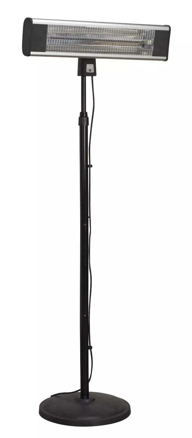 Sealey IFSH1809R High Efficiency Carbon Fibre Infrared Patio Heater 1800W/230V with Teles...