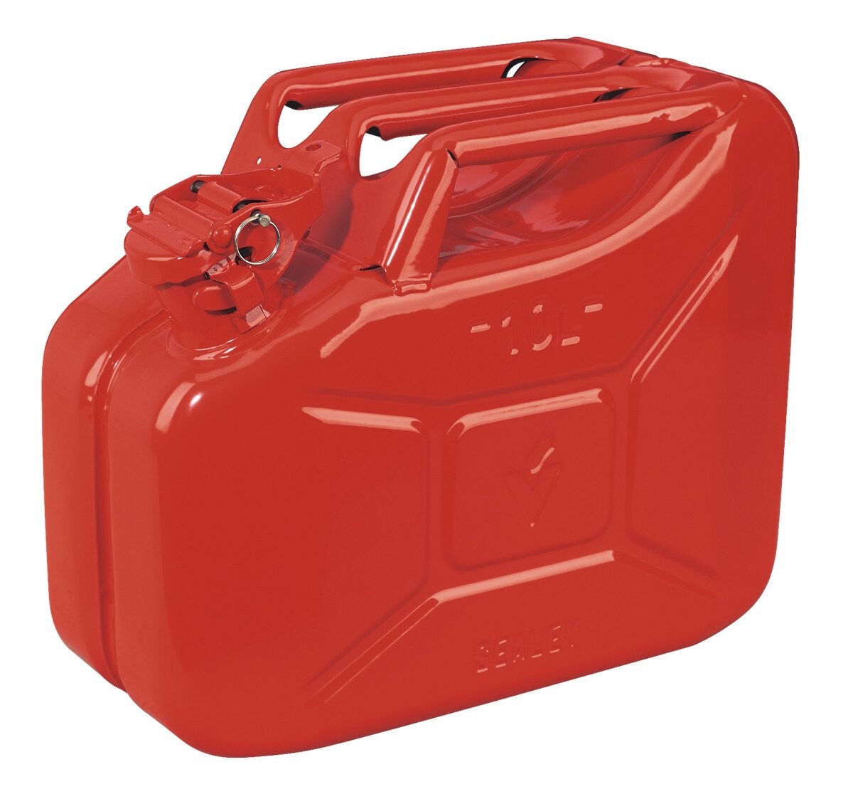 Sealey JC10 Jerry Can 10ltr - Red