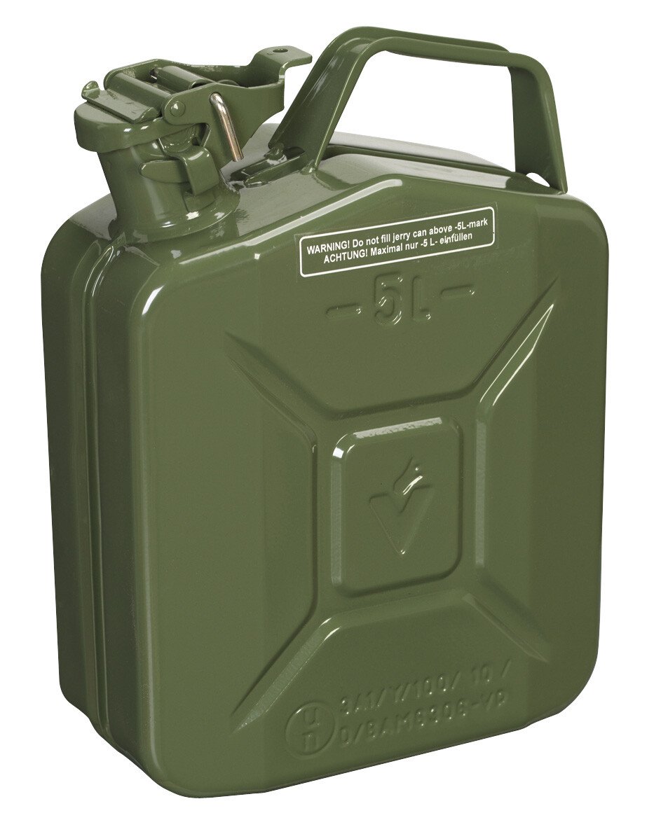 Sealey JC5MG Jerry Can 5ltr - Green