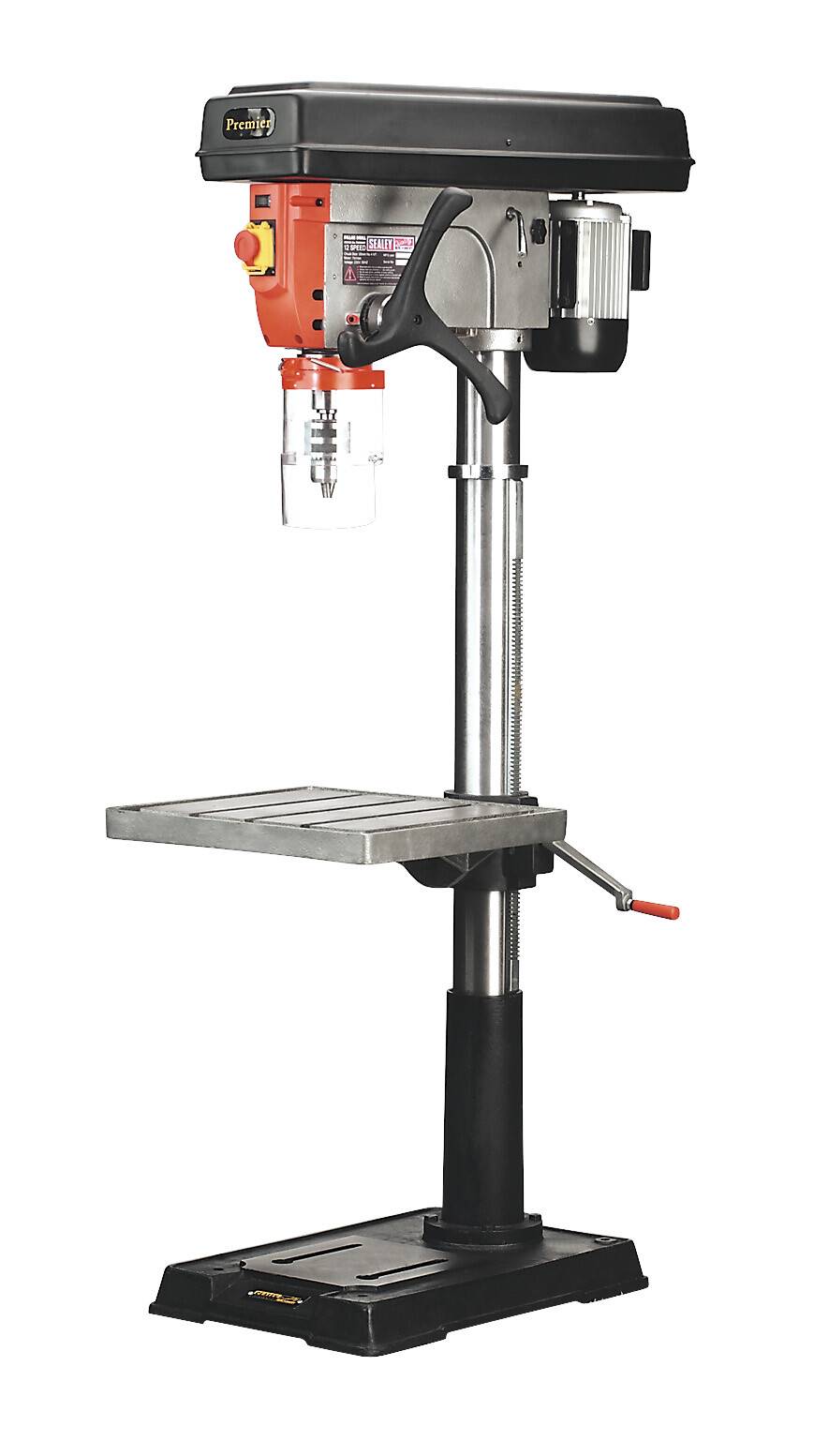 Floor drill clearance