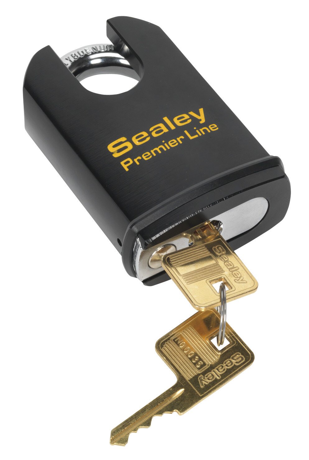 Sealey PL503S Steel Body Padlock Shrouded Shackle 61mm