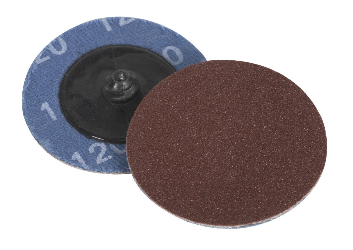 Sealey PTCQC50120 Quick Change Sanding Disc 50mm 120Grit Pack of 10
