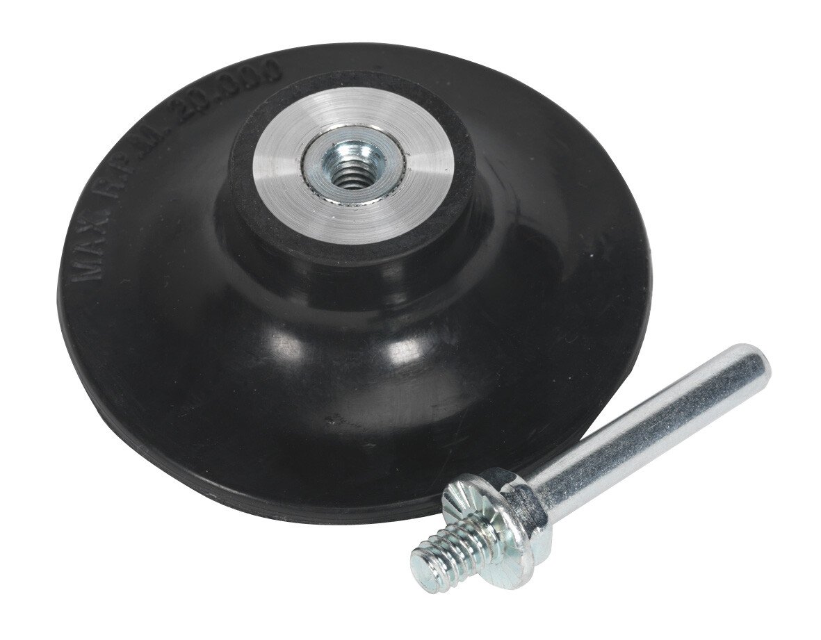 Sealey PTCQCBP75 Quick Change Backing Pad 75mm 1/4"UNC