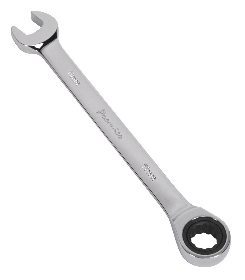 Sealey RCW11 Micro-Locking Ratchet Combination Wrench 11mm 72 Tooth