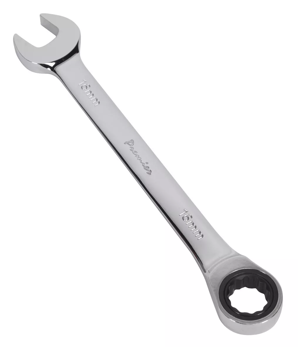 Sealey RCW16 Micro-Locking Ratchet Combination Wrench 16mm 72 Tooth
