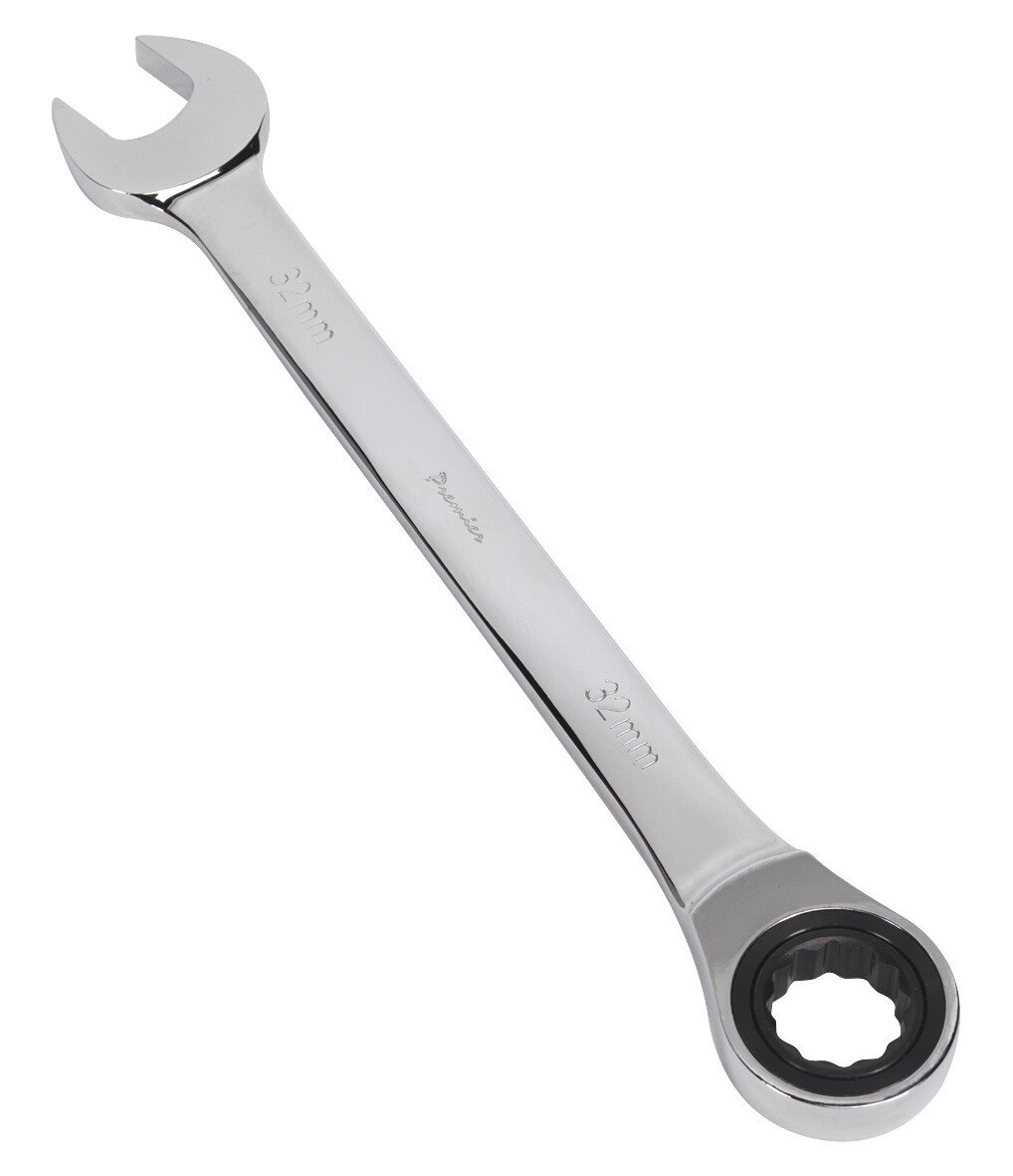 Sealey RCW32 Micro-Locking Ratchet Combination Wrench 32mm 72 Tooth
