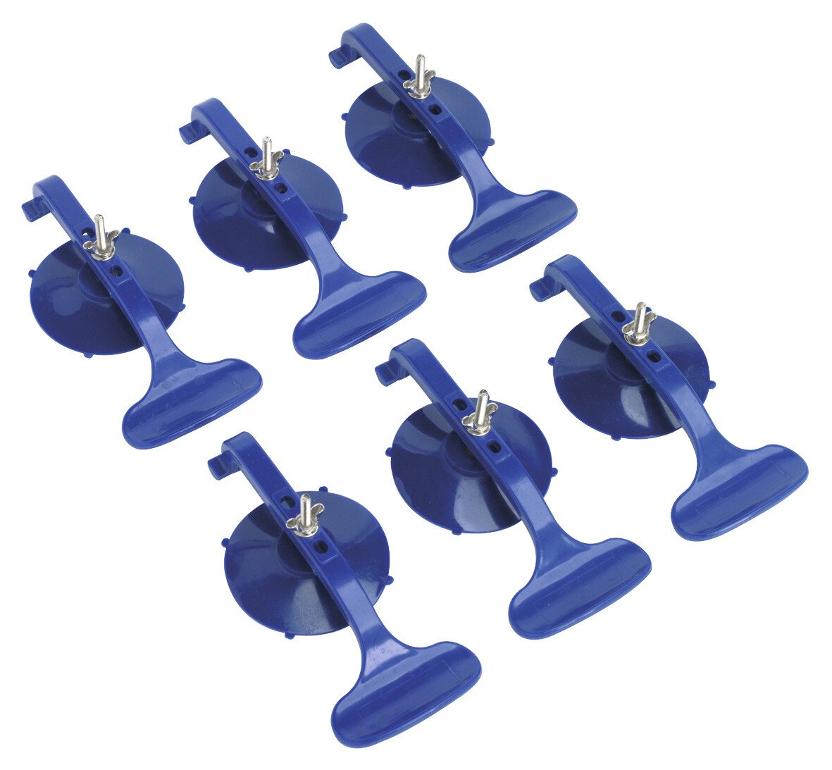 Sealey RE006 Suction Clamp Set 6 Piece