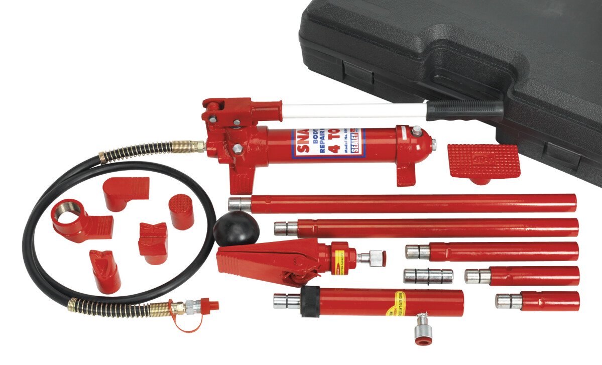 Sealey RE97/4 Hydraulic Body Repair Kit 4ton Snap Type