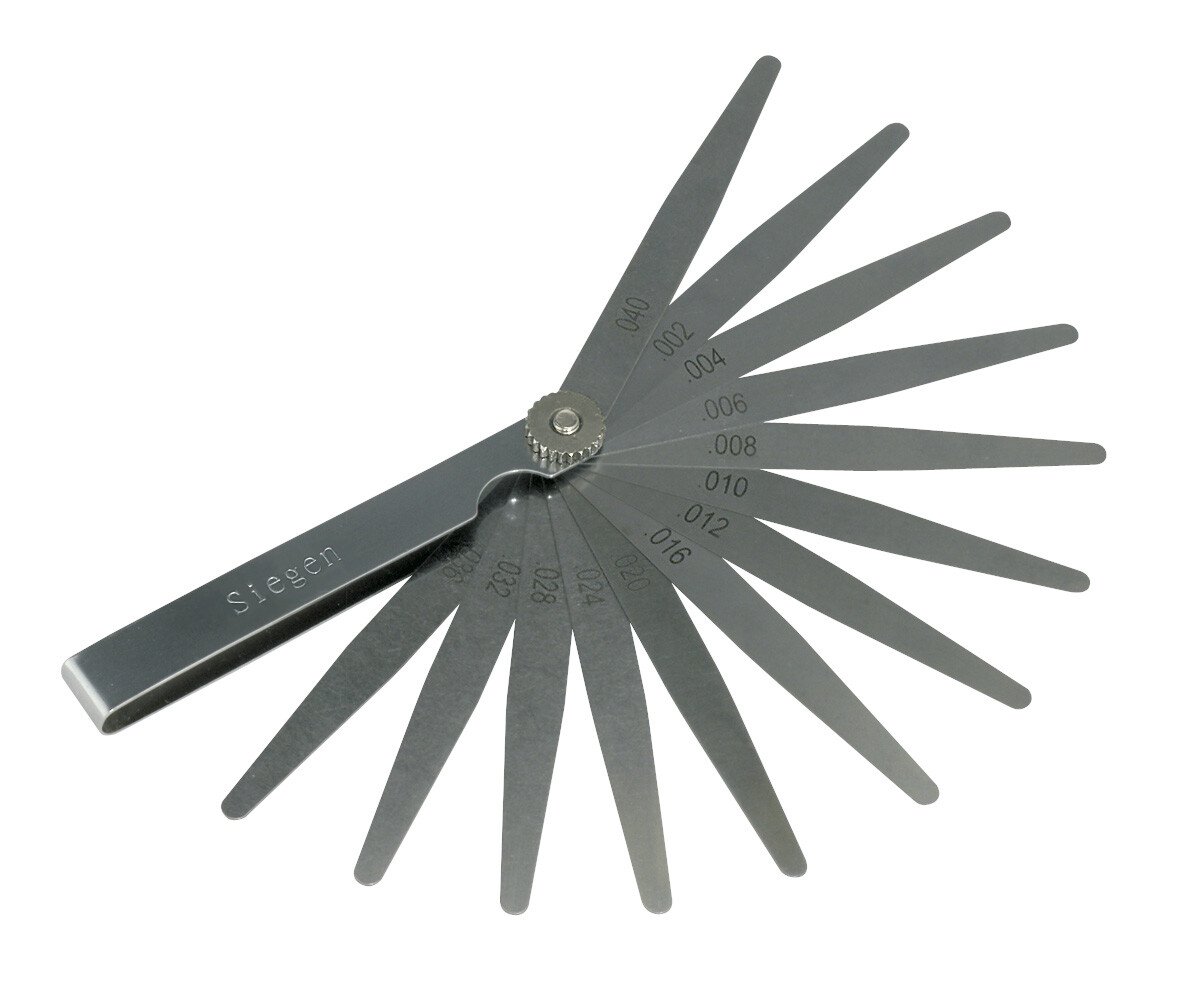 Sealey S0518 Feeler Gauge 13-Blade Imperial