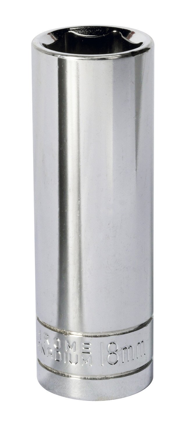 Sealey S0674 WallDrive Socket 18mm Deep 1/2"Sq Drive