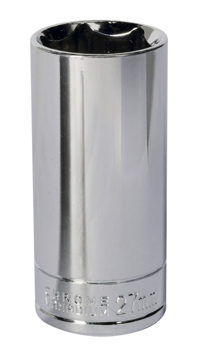 Sealey S0681 WallDrive Socket 27mm Deep 1/2"Sq Drive