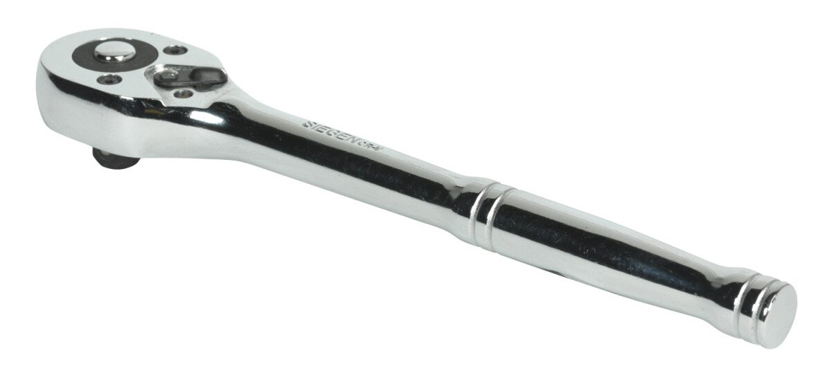 Sealey S0705 Ratchet Wrench 3/8"Sq Drive Pear Head Flip Reverse