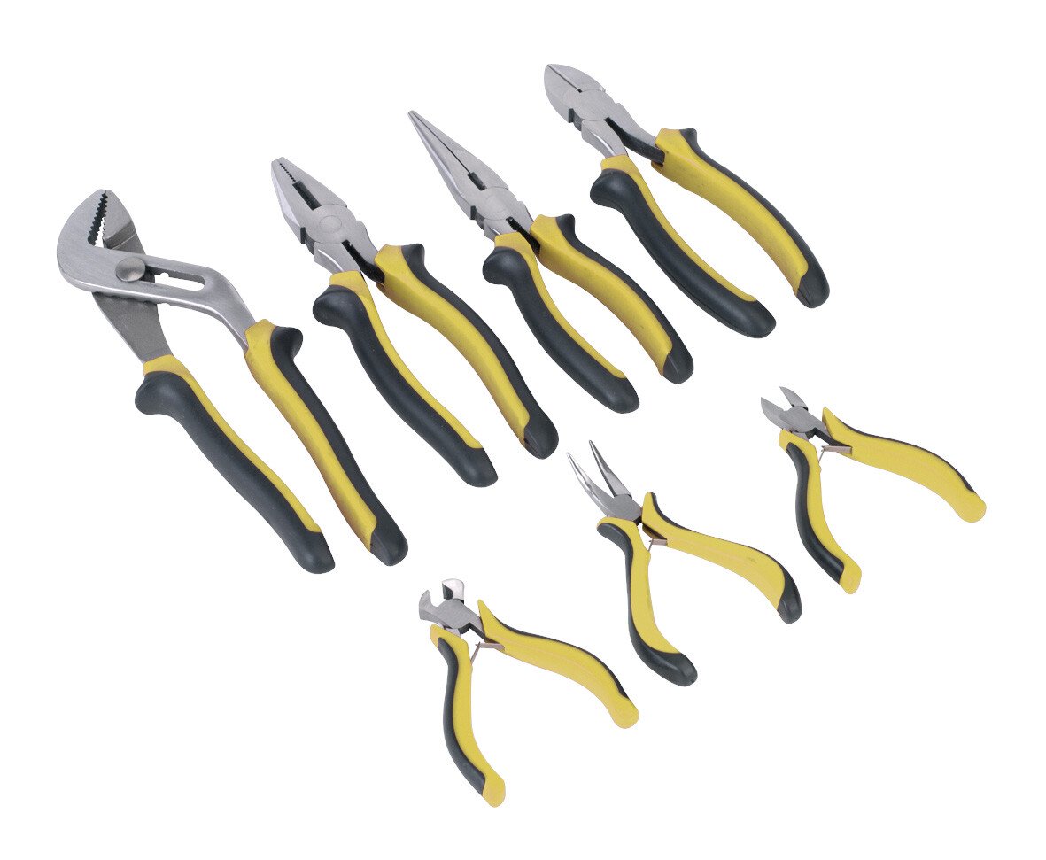 Sealey S0757 Comfort Grip Pliers Set 7pc