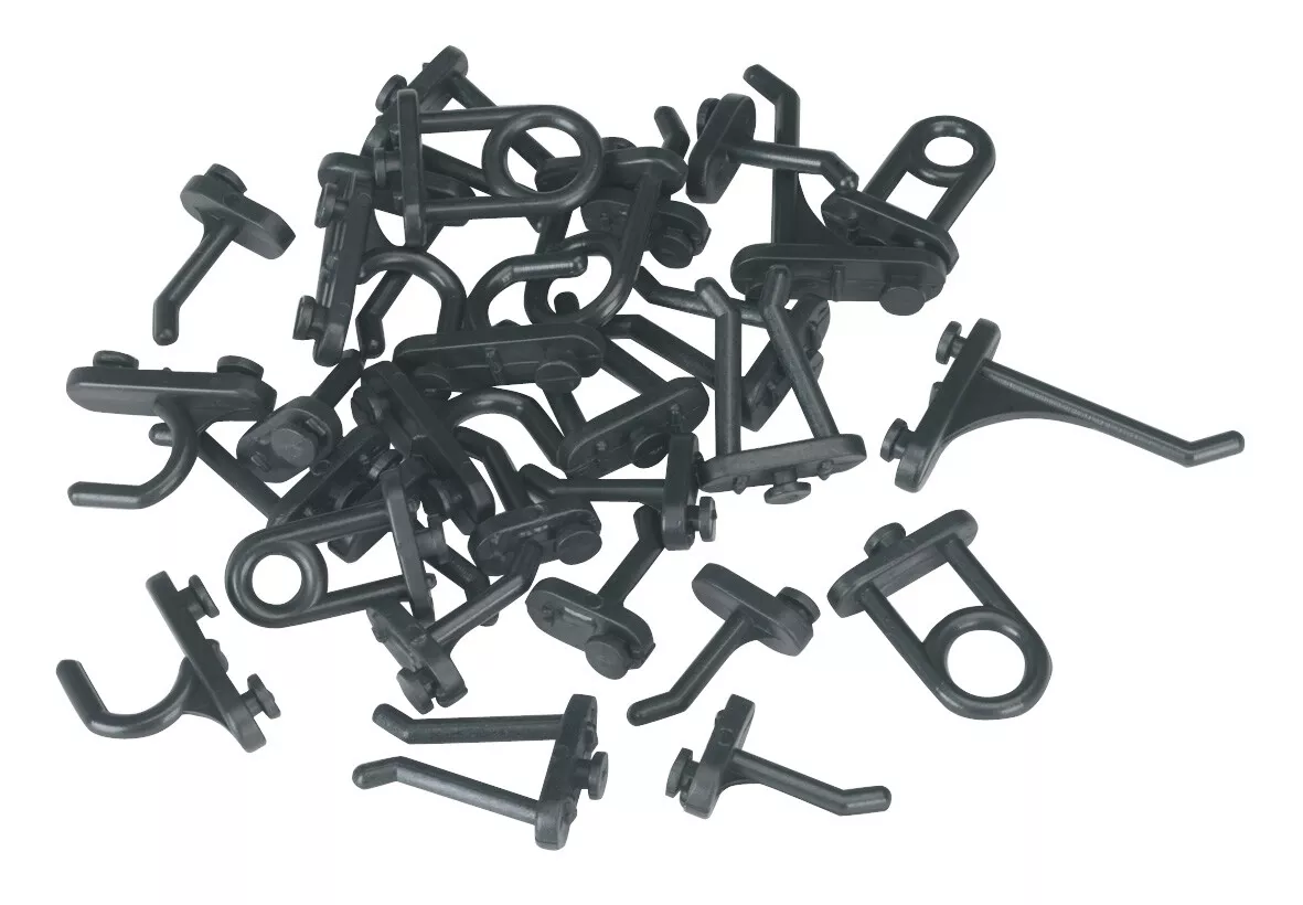 Sealey S0766 Hook Assortment for Plastic Pegboard 30pc