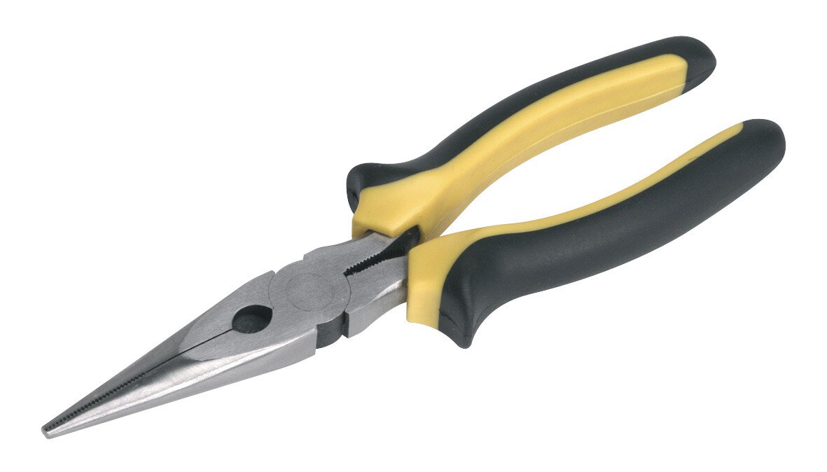 Sealey S0812 Long Nose Pliers Comfort Grip 200mm