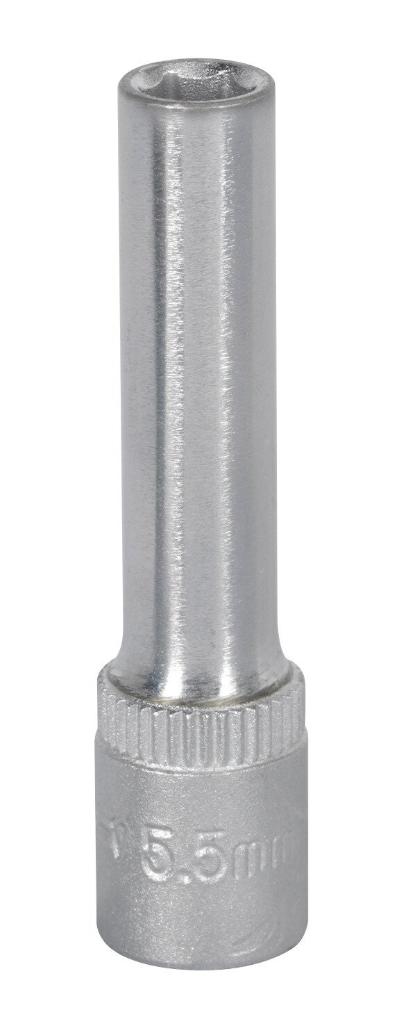 Sealey S14055D WallDrive Socket 5.5mm Deep 1/4"Sq Drive
