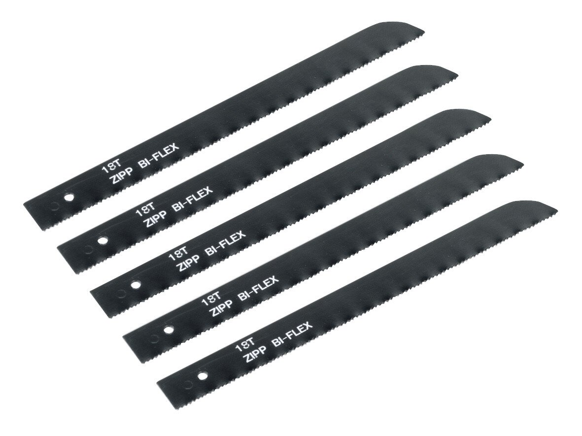 Sealey SA346/B18 Air Saw Blade 18tpi Pack of 5