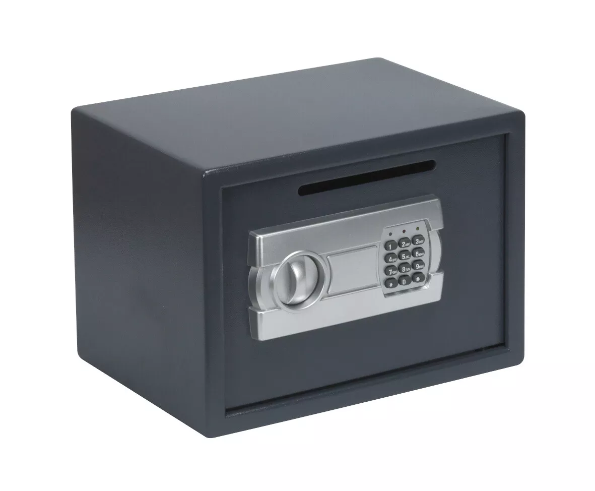 Sealey SECS01DS Electronic Combination Security Safe with Deposit Slot 350 x 250 x 250mm