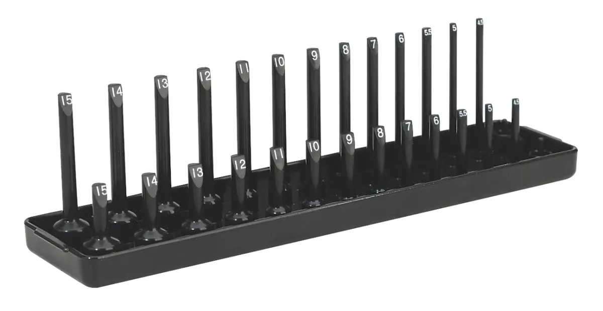 Sealey SH1414 Socket Holder 1/4" Drive 4-15mm