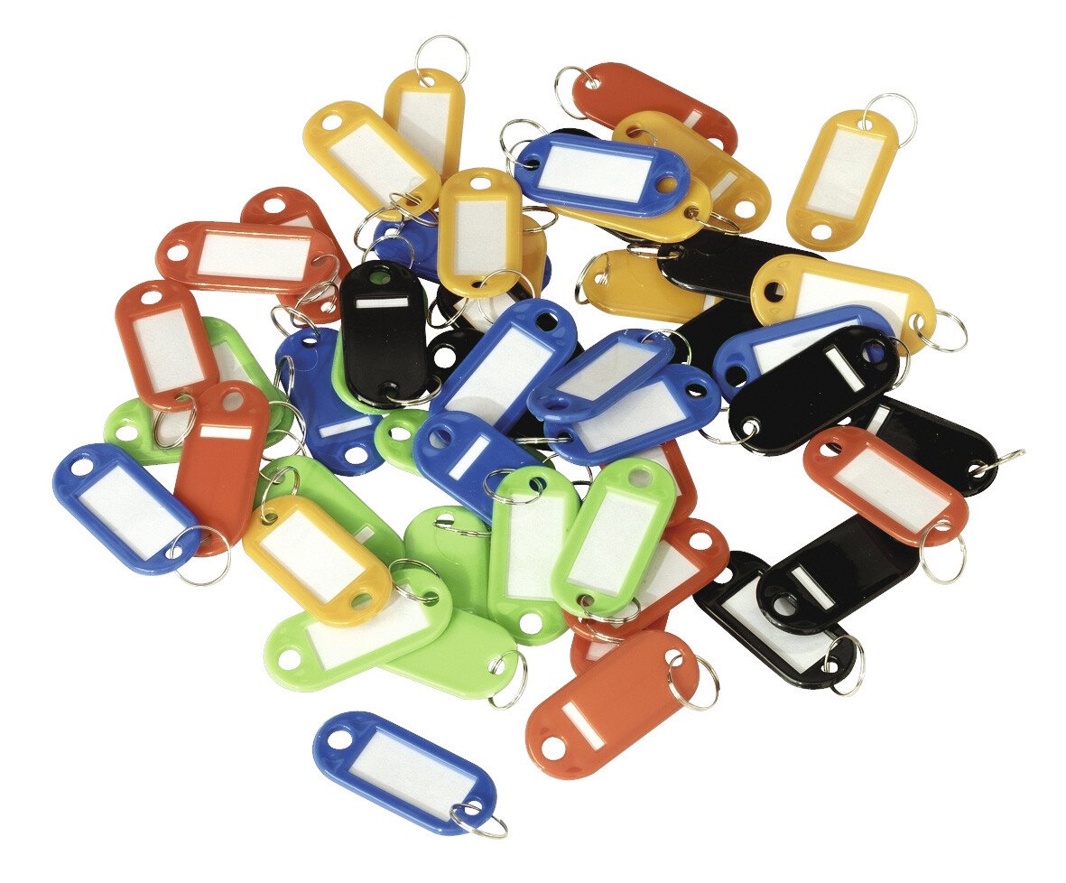 Sealey SKTAG50 Key Tag Assortment 50pc