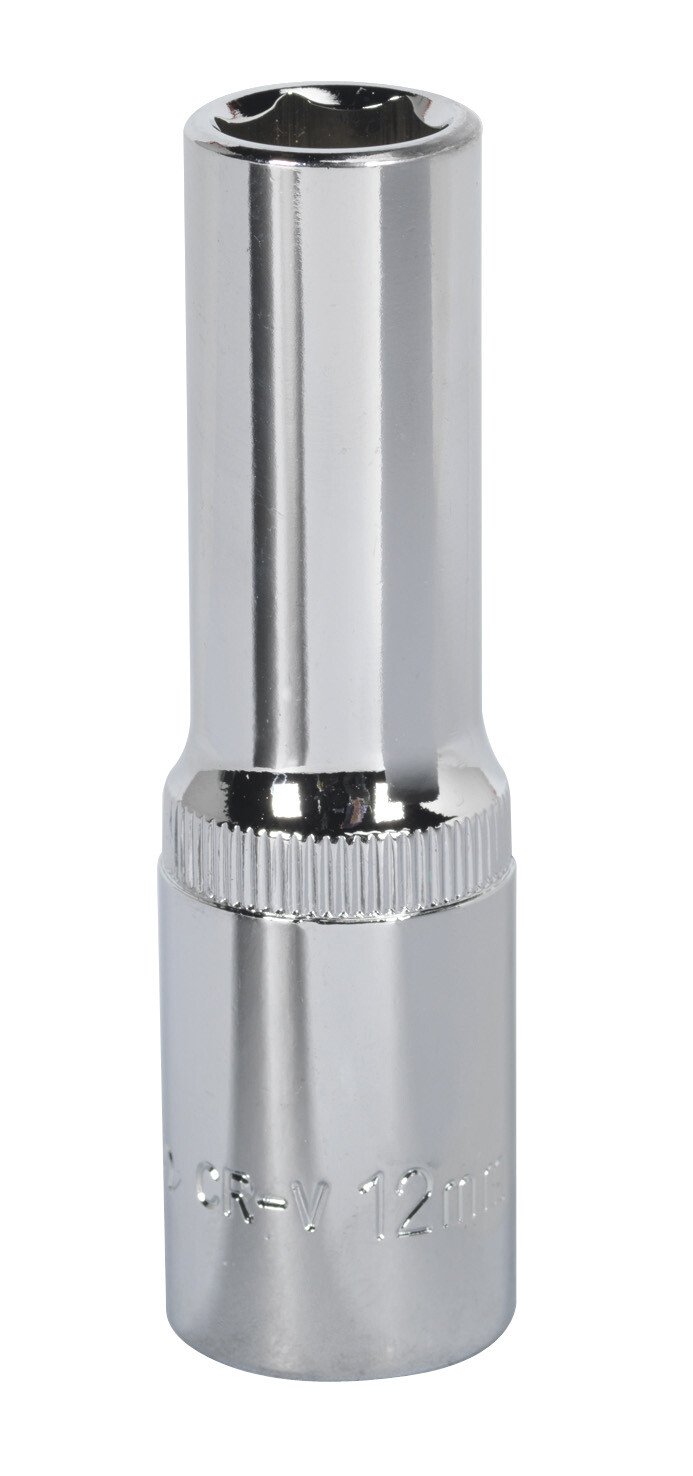 Sealey SP1212D WallDrive® Socket 12mm Deep 1/2"Sq Drive Fully Polished