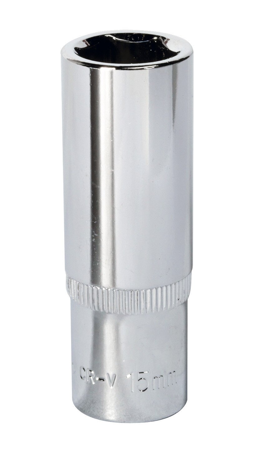 Sealey SP3815D WallDrive® Socket 15mm Deep 3/8"Sq Drive Fully Polished