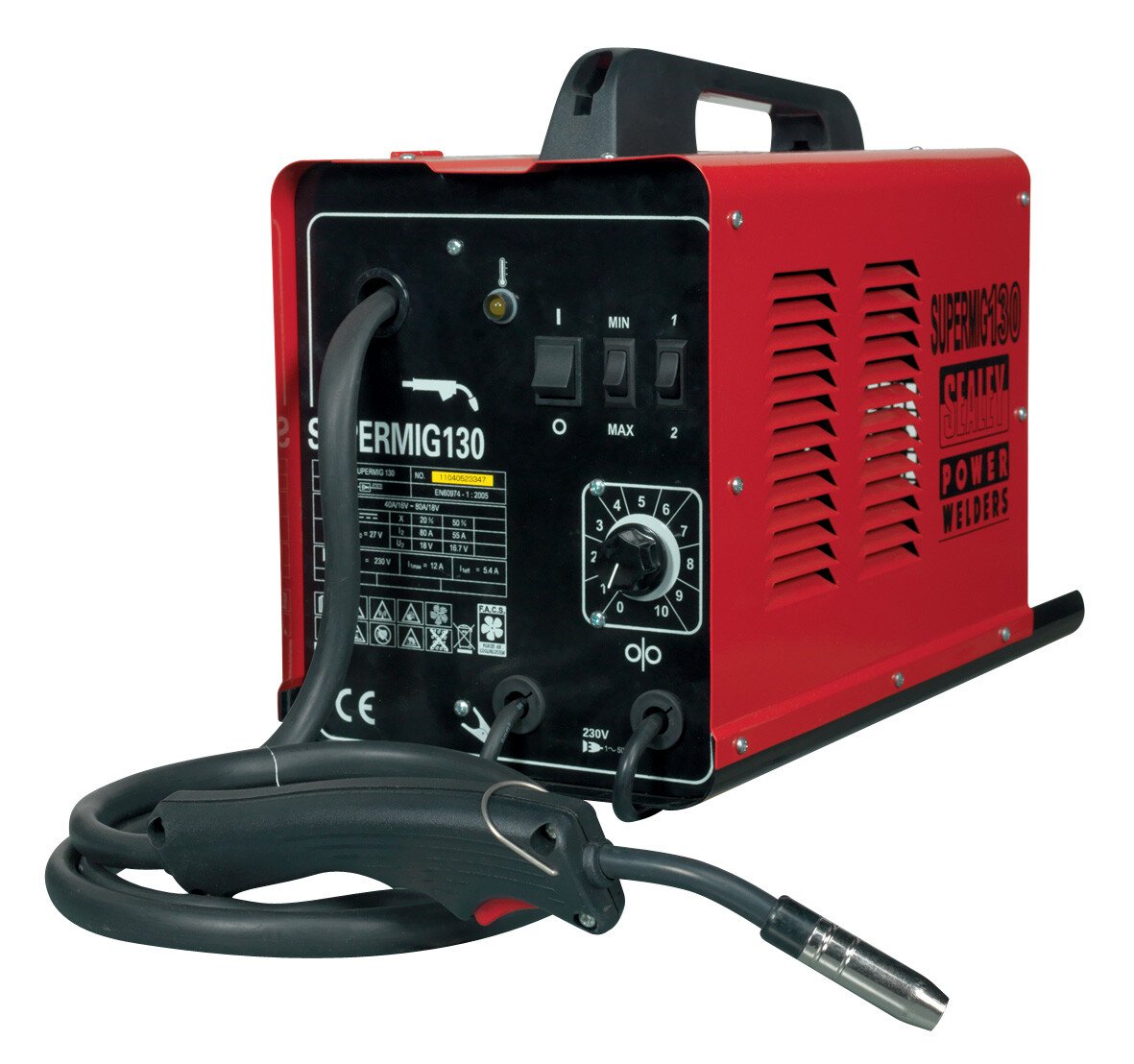 Sealey SUPERMIG130 MiniMIG Welder 130Amp 230V