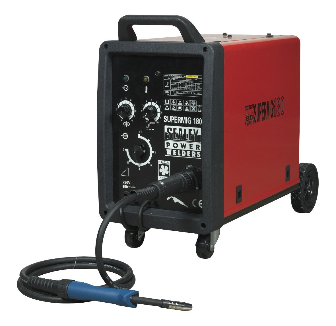 Sealey SUPERMIG180 Professional MIG Welder 180Amp 230V