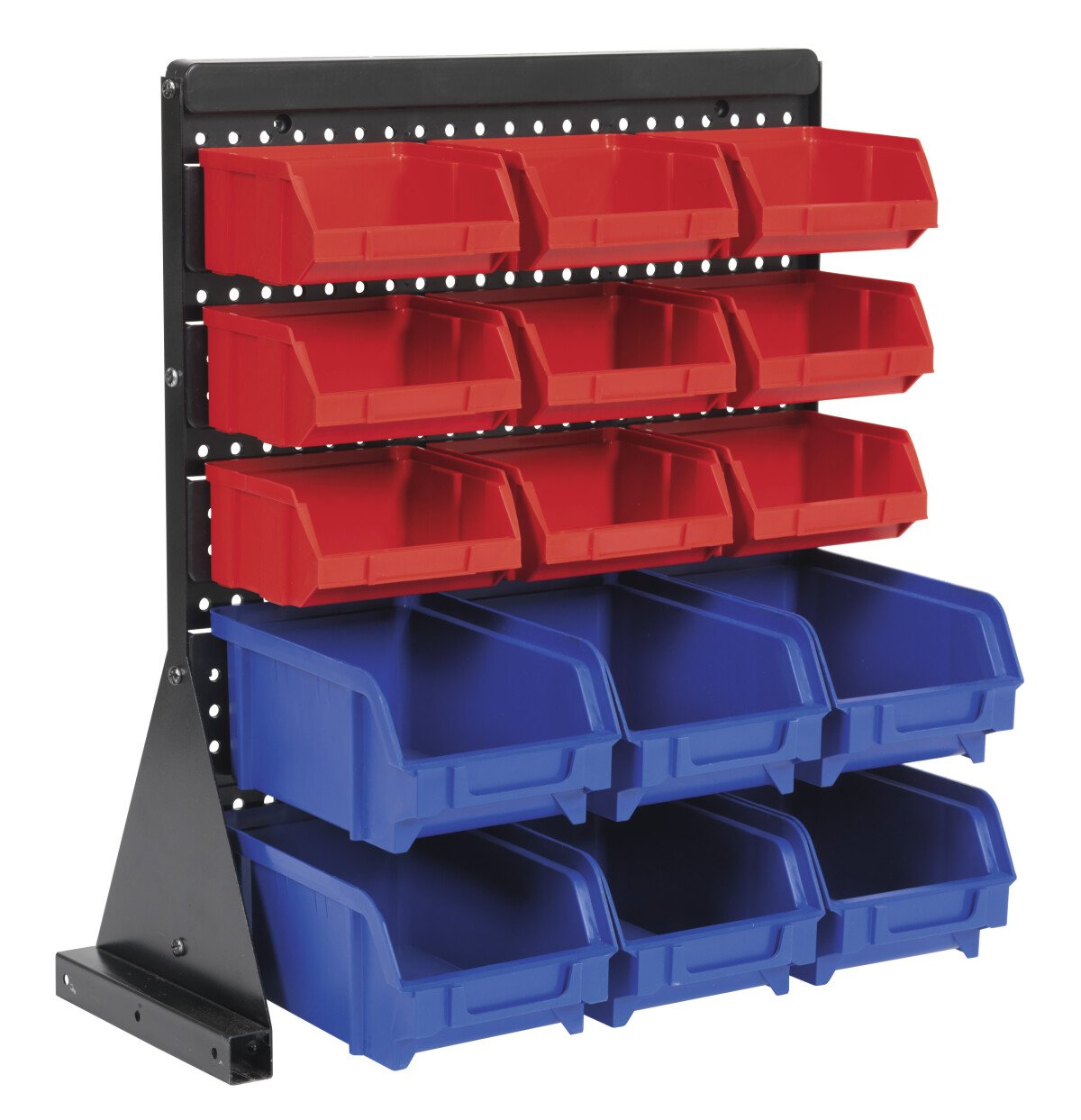 Sealey TPS1569 Bin Storage System Bench Mounting 15 Bins