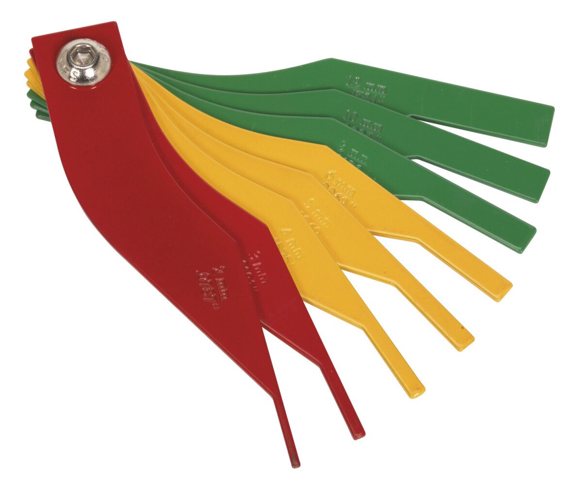 Sealey VS059 Brake Pad Thickness Gauge 8pc