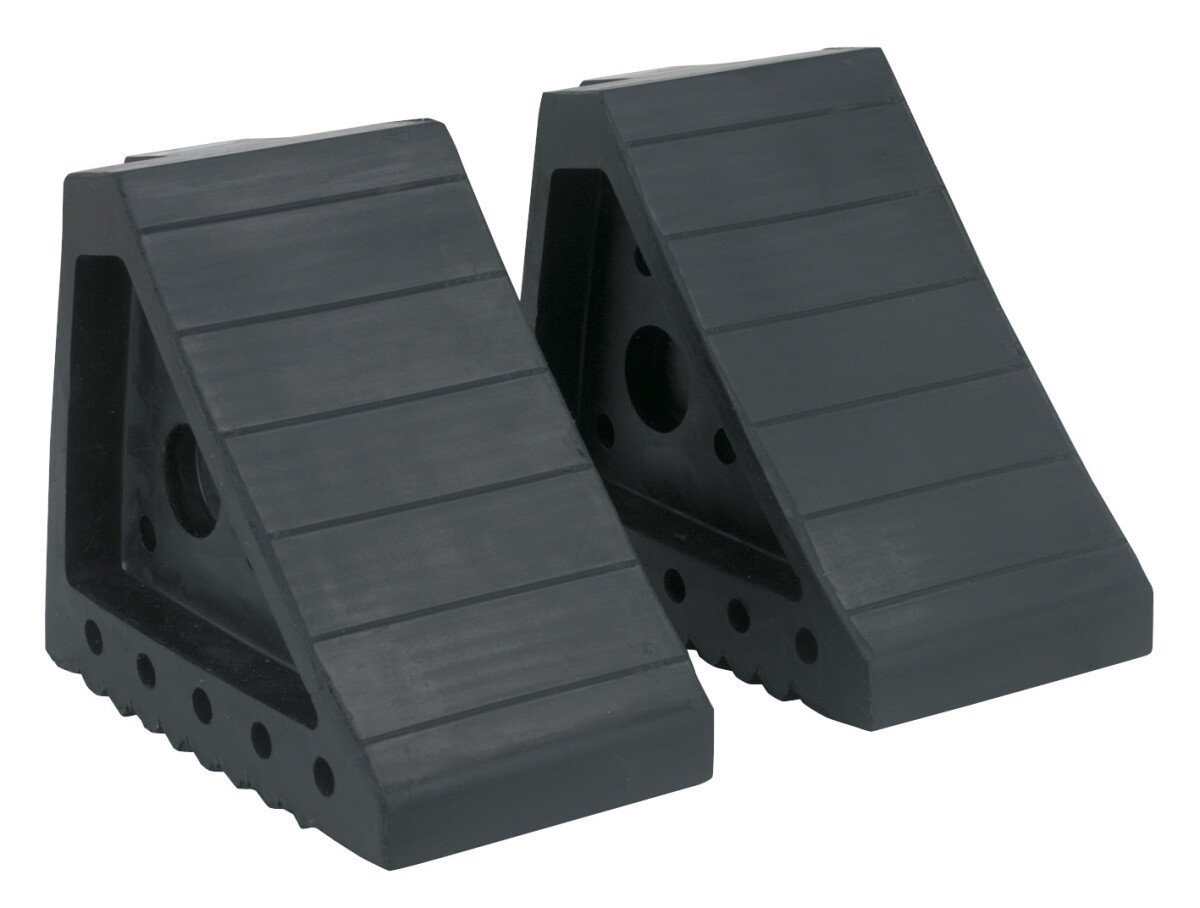 Sealey WC01 Rubber Wheel Chocks 2.0kg - Pair
