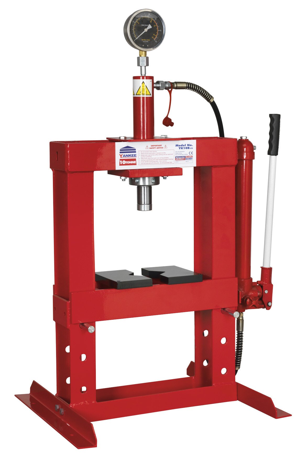 Sealey YK10B Hydraulic Press 10ton Bench Type