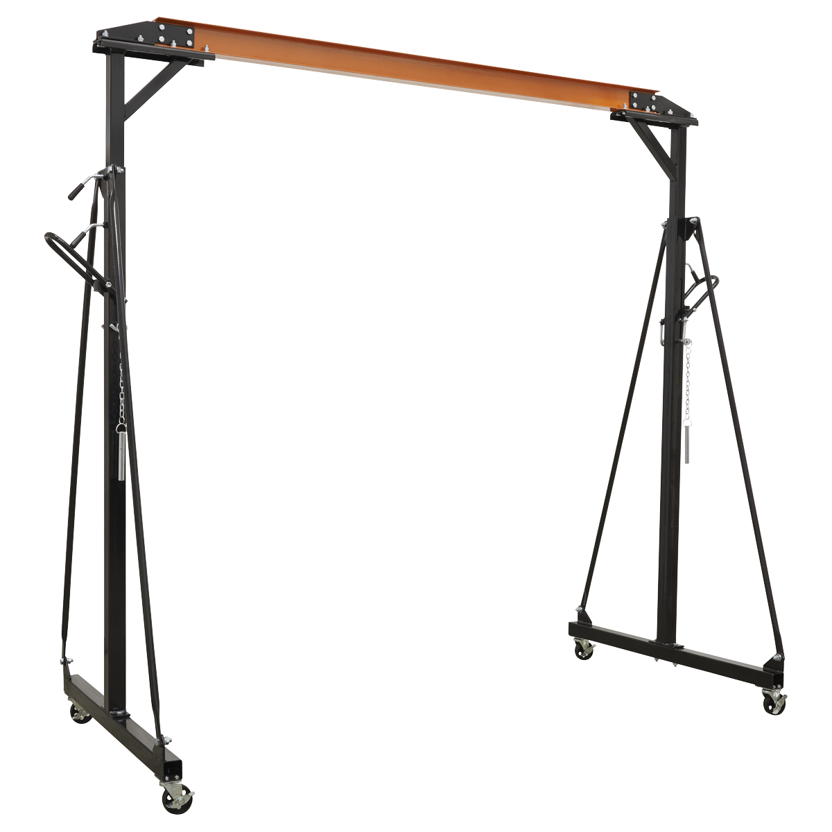 Sealey SG500 Portable Lifting Gantry Crane Adjustable 0.5 Tonne