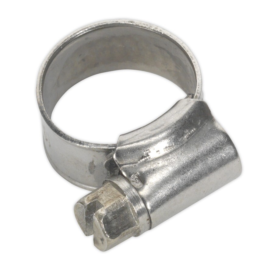 Sealey SHCSS000 Hose Clip Stainless Steel ø10-16mm Pack of 10
