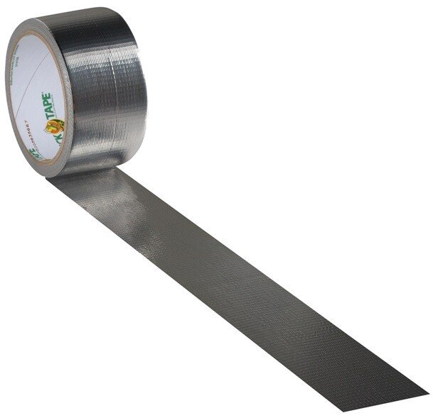 Duck Tape 280621 Duck® Tape 48mm x 9.1m Chrome SHU280621