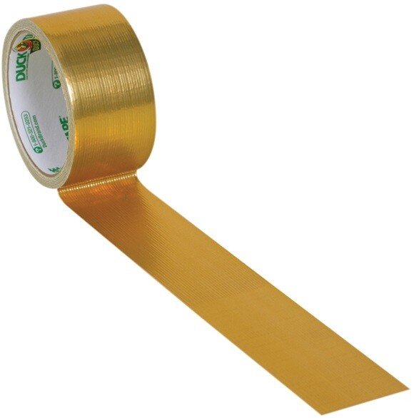 Duck Tape 280748 Duck® Tape 48mm x 9.1m Gold SHU280748