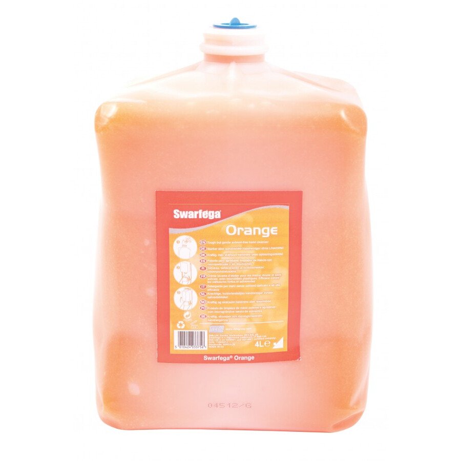 Deb SORC4LTR Swarfega® Orange Hand Cleanser - 4 Litre Cartridge