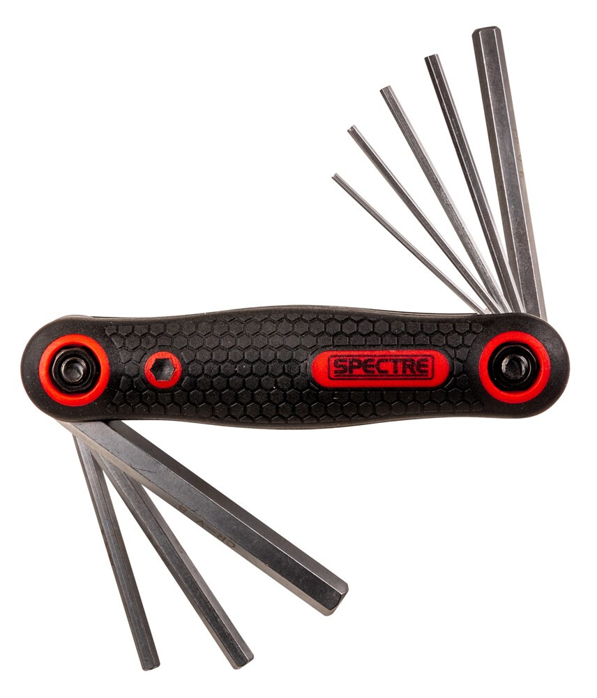 Spectre SP-17319 8pcs Metric Folding Hex Key Set from Lawson HIS