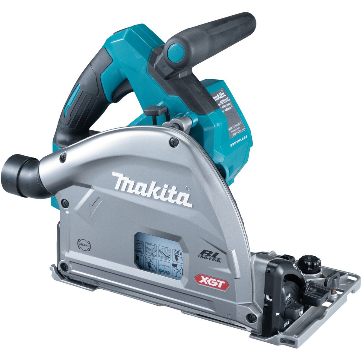 Makita SP001GZ03 Body Only 40V XGT Brushless 165mm Plunge Saw 