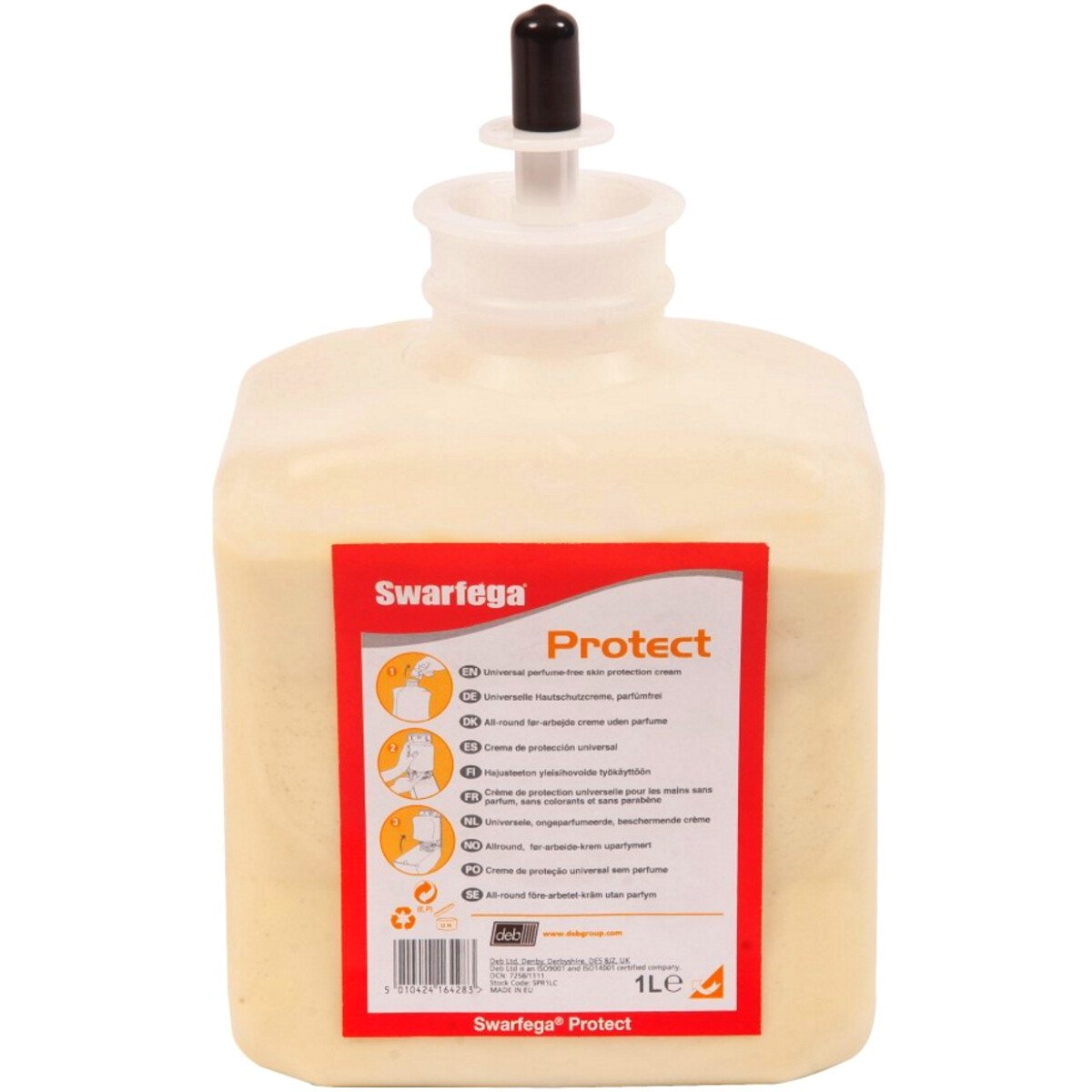 Deb SPR1LC Swarfega® Protect Skin Protection Cream Carton of 6 x 1L