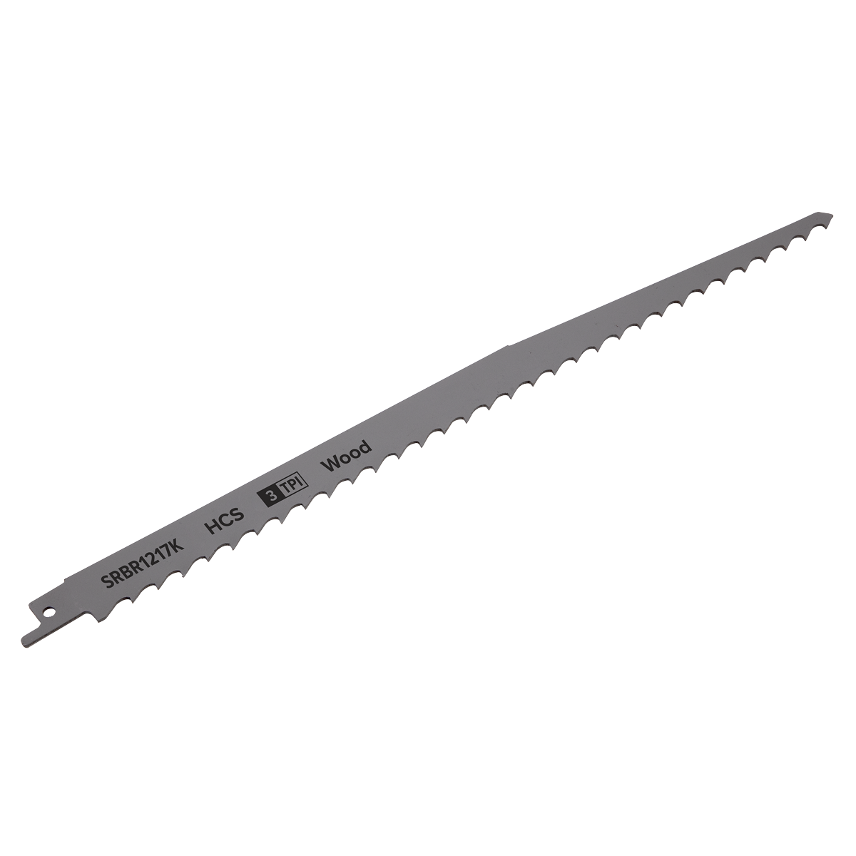Sealey SRBR1217K Reciprocating Saw Blade Pruning & Coarse Wood 300mm 3tpi - Pack of 5