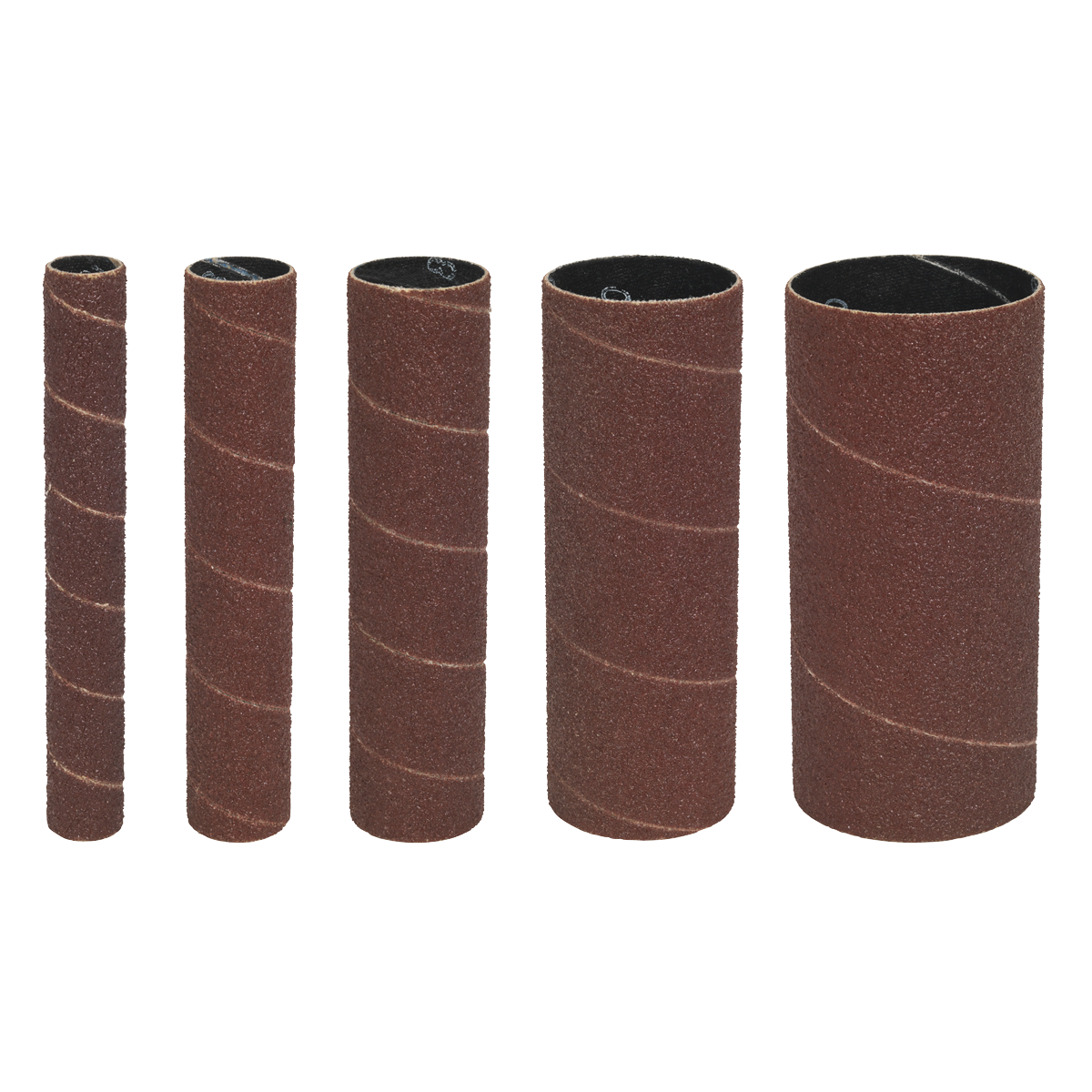 Sealey SS5ASS Sanding Sleeves Assorted 80 Grit - Pack of 5