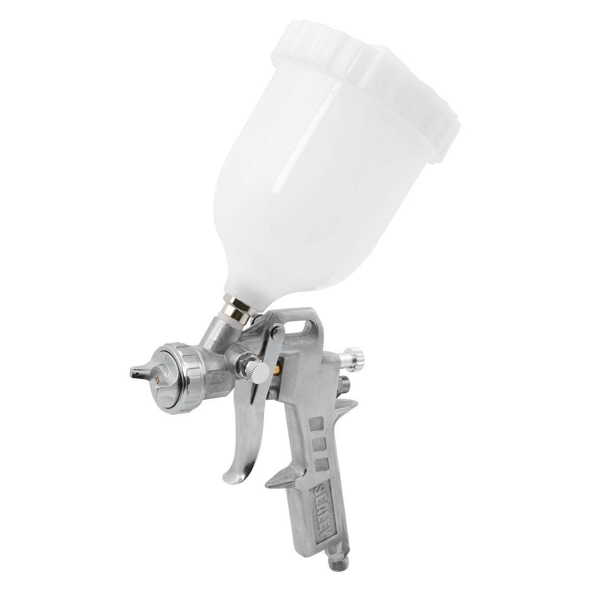 Sealey SSG503 Spray Gun Gravity Feed 1.5mm Set-Up